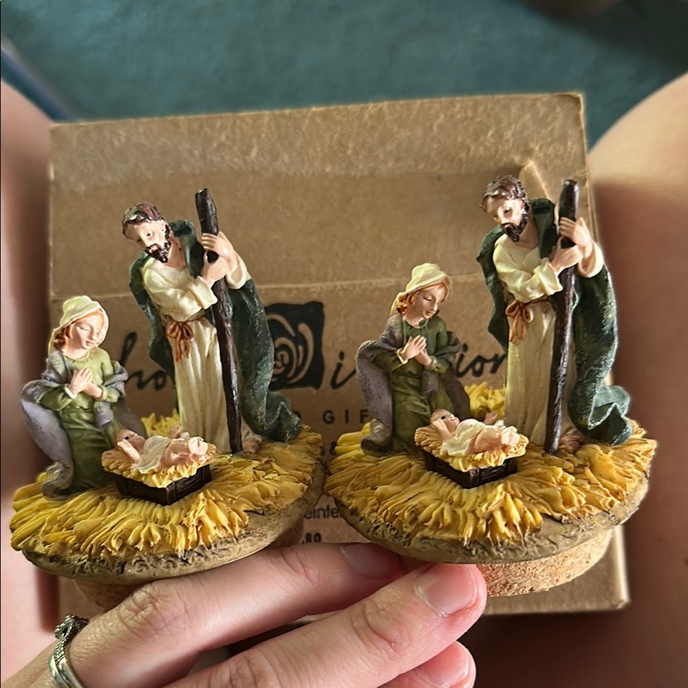Home Interiors Nativity Scene Toppers